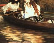 詹姆斯 蒂索 : On the Thames- A Heron